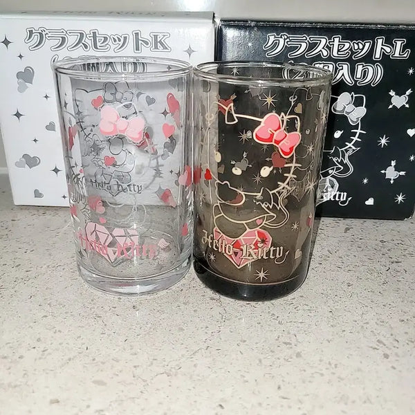 [BUNJANG] Sanrio Hello Kitty Angel & Devil Cup Set / 고전키티 엔젤키티 천사키티 악마키티 컵 세트 천사악마 키티