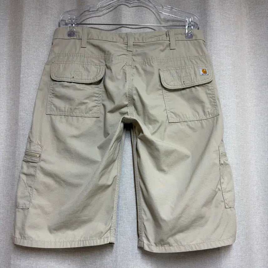 [BUNJANG] Carhartt Ripstop Cargo Shorts Beige W33 / 칼하트 립스탑 카고 쇼츠 베이지 W33