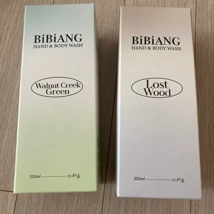[BUNJANG] Vivian Perfume Hand & Body Wash Walnut Creek Green / Lostwood / 비비앙 퍼퓸 핸드 앤 바디워시 월넛크릭그린 로스트우드