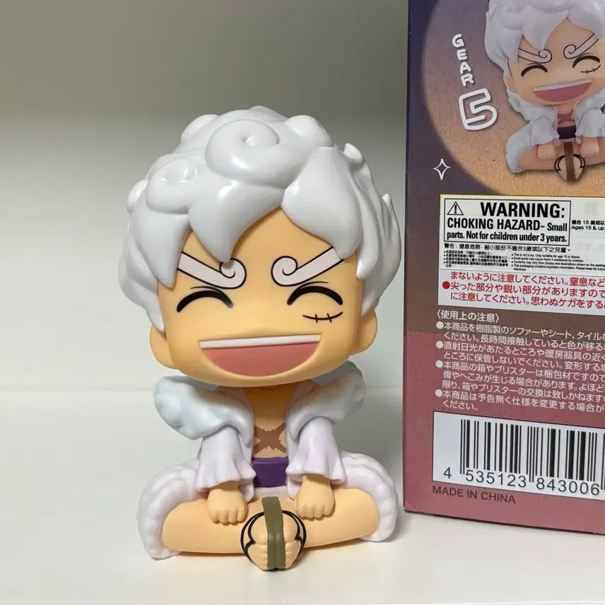 [BUNJANG] One Piece 5th Anniversary Limited Edition Luffy Gear 5 Nika Look Up Figure / 원피스 5주년 한정판 루피 기어5 니카 룩업 피규어