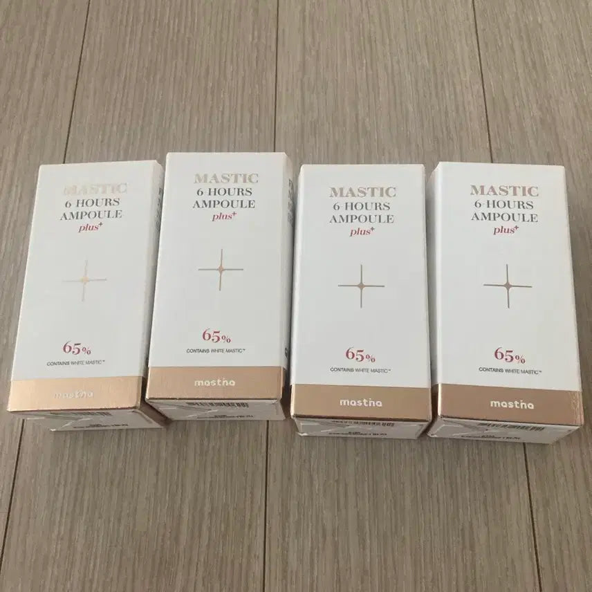 [BUNJANG] Mestina Mastic Six Hours Ampoule Plus (4 Count) / 매스티나 매스틱 식스 아워스 앰플 플러스 4개
