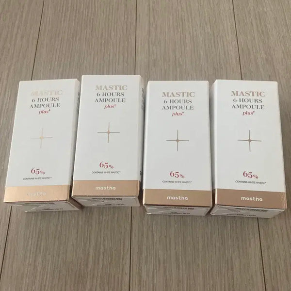 [BUNJANG] Mestina Mastic Six Hours Ampoule Plus (4 Count) / 매스티나 매스틱 식스 아워스 앰플 플러스 4개