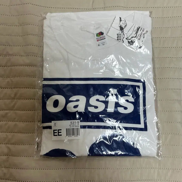 [BUNJANG] Oasis Print T-Shirt / 오아시스 oasis 프린트 티셔츠