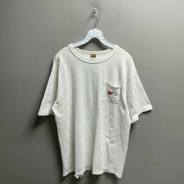 [BUNJANG] Human Made Pocket Logo T-Shirt / 휴먼메이드 포켓 로고 티셔츠