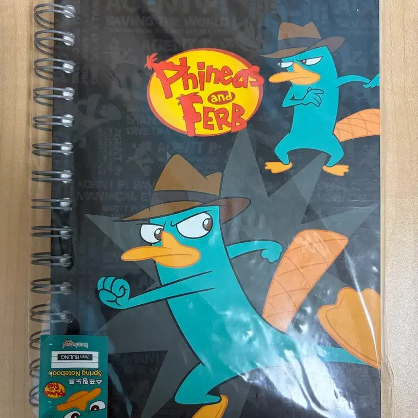 [BUNJANG] Finny & Fub Ferry Notebook / 피니와퍼브 페리 공책