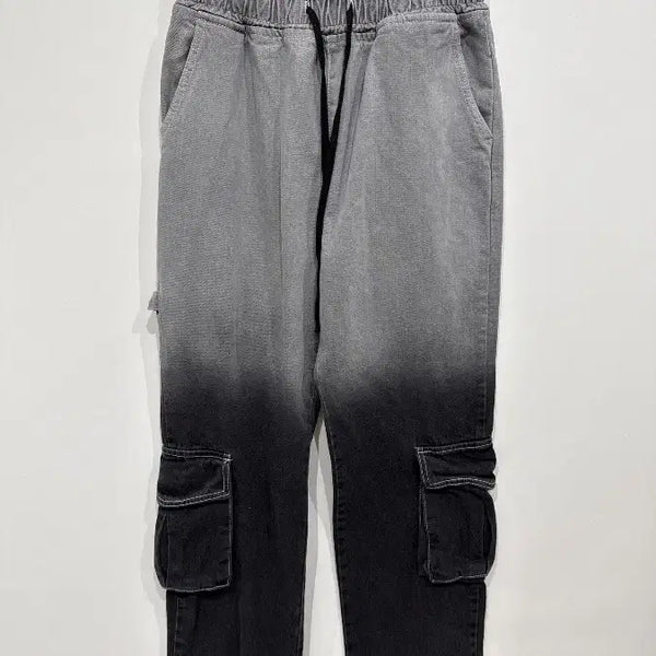 [BUNJANG] GLAMOUR Gradient Cargo Banding Pants / [1] 글래머 그라데이션 카고 밴딩 팬츠