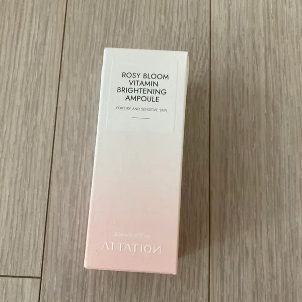 [BUNJANG] Attiation Rosy Bloom Vitamin Brightening Ampoule 20ml / 어테이션 로지블룸 비타민 브라이트닝 미백 앰플