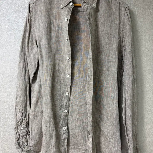 [BUNJANG] Mango Man 100% Linen Shirt / 망고맨 100% 린넨 셔츠
