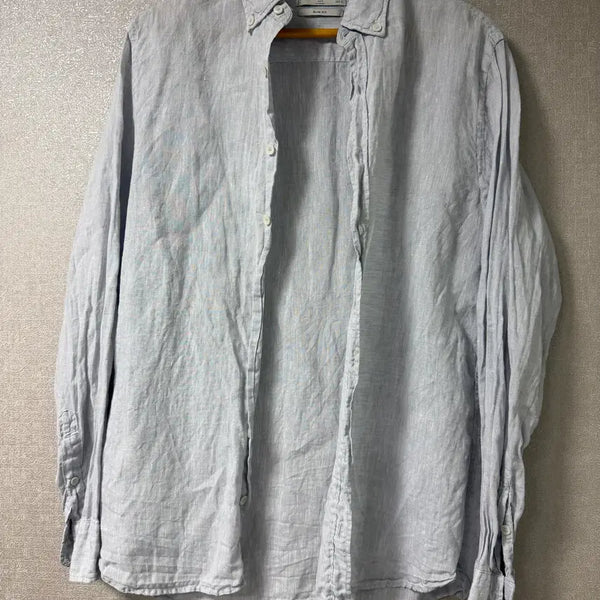 [BUNJANG] Mango Man 100% Linen Shirt / 망고맨 100% 린넨 셔츠