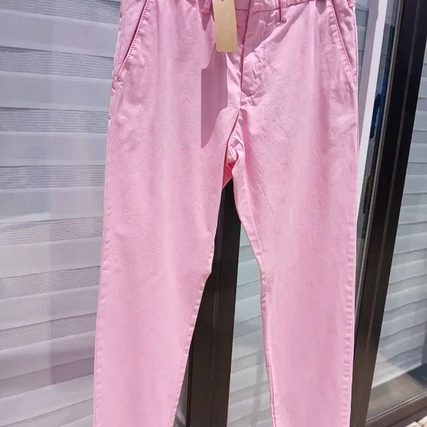 [BUNJANG] Tommy Hilfiger Pink Cotton Pants Size 32 / 타미 힐거 면바지 핑크 32인치