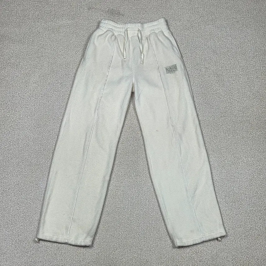 [BUNJANG] Marithe Francois Girbaud Fleece String Pants / [마리떼 프랑소와 저버] 플리스 스트링 팬츠 | A00316