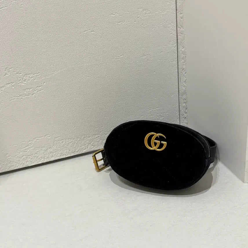 [BUNJANG] Gucci Velvet Belt Bag / 구찌 벨트백