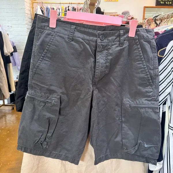 [BUNJANG] Nike Cargo Shorts Grey / 나이키 카고 반바지 그레이