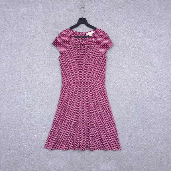 [BUNJANG] Michael Kors Women's Printed Short Sleeve Spandex Dress (Size 55) / 마이클코어스(M.K) 수입판 여성 스판성 패턴 반팔 원피스 55