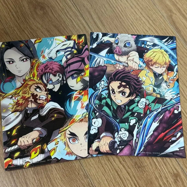 [BUNJANG] Demon Slayer: Kimetsu no Yaiba Mugen Train A6 Illustration Exclusive / 귀멸의 칼날 무한열차 A6 일러스트 특전