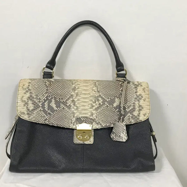 [BUNJANG] Jean Louis Scherrer Genuine Snakeskin Shoulder Bag / 장루이쉐레 정품뱀피숄더백(실착X)호호상점