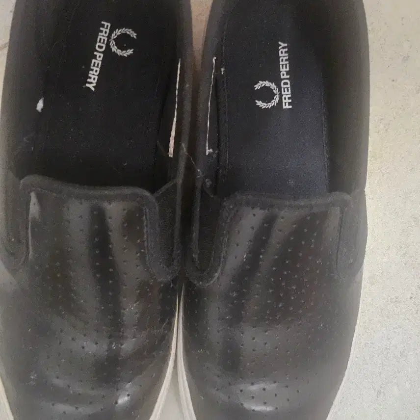 [BUNJANG] Fred Perry Loafers Black 250mm / 프레드페리 로퍼
