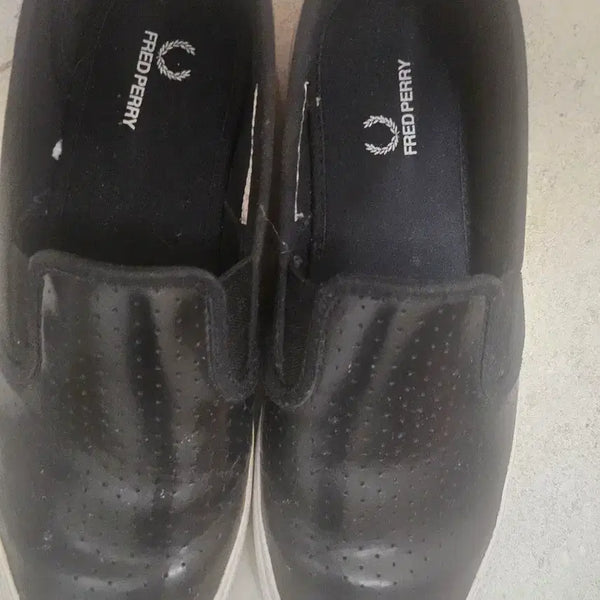 [BUNJANG] Fred Perry Loafers Black 250mm / 프레드페리 로퍼