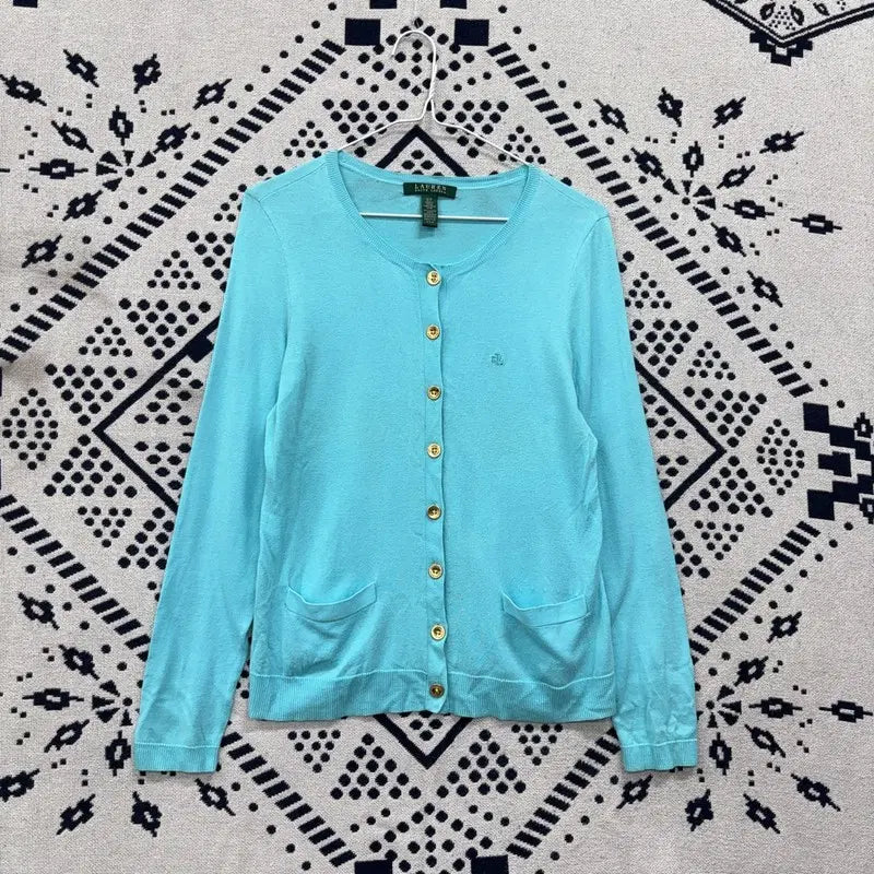 [BUNJANG] Polo Ralph Lauren Spring Knit Cardigan - Size S / 폴로 랄프로렌 봄 니트 가디건 S P00229