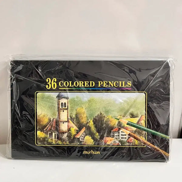 [BUNJANG] Munhwa 36 Color Colored Pencils Set / 새상품)문화 36색 색연필 세트
