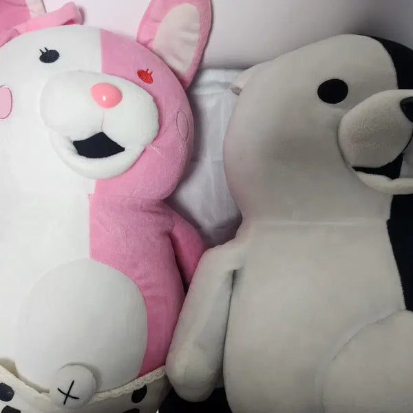 [BUNJANG] Danganronpa Monokuma & Monomi Plush Set / (오늘만 할인) 단간론파 모노쿠마 모노미 인형