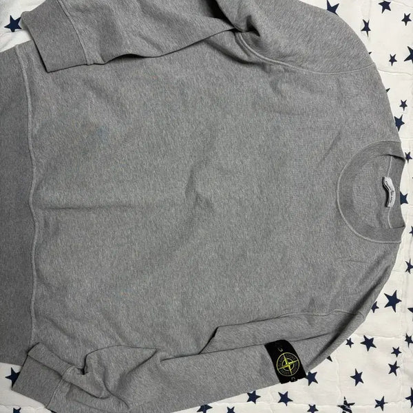 [BUNJANG] Stone Island Sweatshirt 24SS Grey XXL / XXL 스톤아일랜드 맨투맨 24ss 그레이