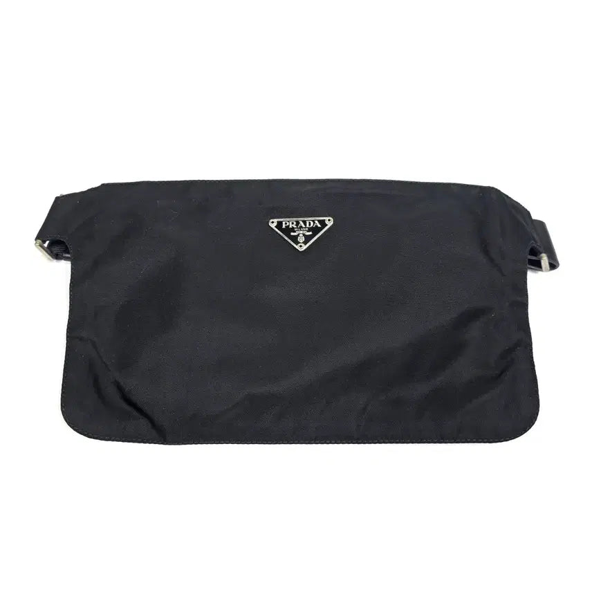 [BUNJANG] Prada Tessuto Triangle Logo Hip Bag Crossbody / 프라다 테수토 삼각로고 힙색 크로스백