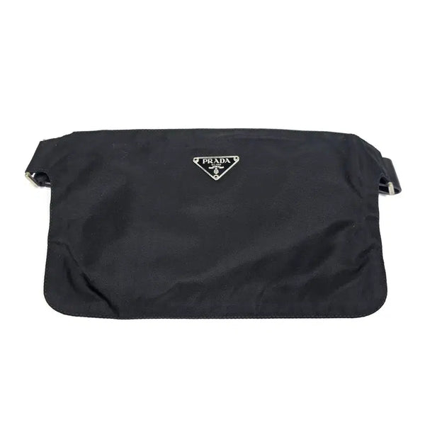 [BUNJANG] Prada Tessuto Triangle Logo Hip Bag Crossbody / 프라다 테수토 삼각로고 힙색 크로스백
