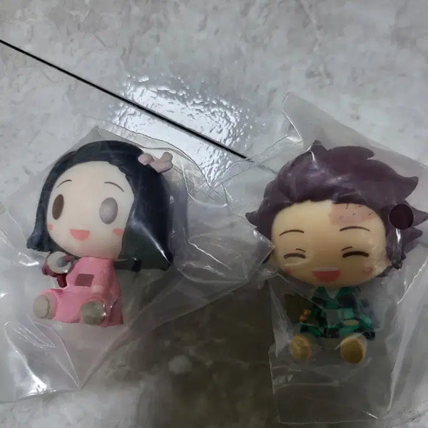 [BUNJANG] Demon Slayer Tanjiro & Nezuko Chokonokko Figure Bundle Set / 귀멸의칼날 탄지로, 네즈코 초코노코 피규어 일괄
