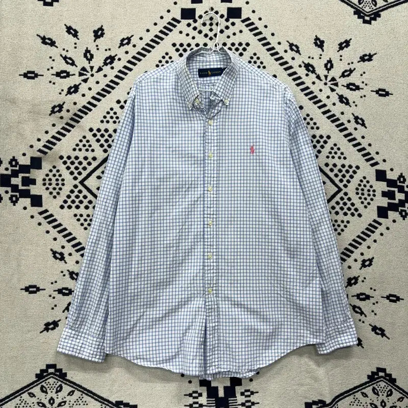 [BUNJANG] Polo Ralph Lauren Check Shirt L / 폴로 랄프로렌 체크 셔츠 L P00233