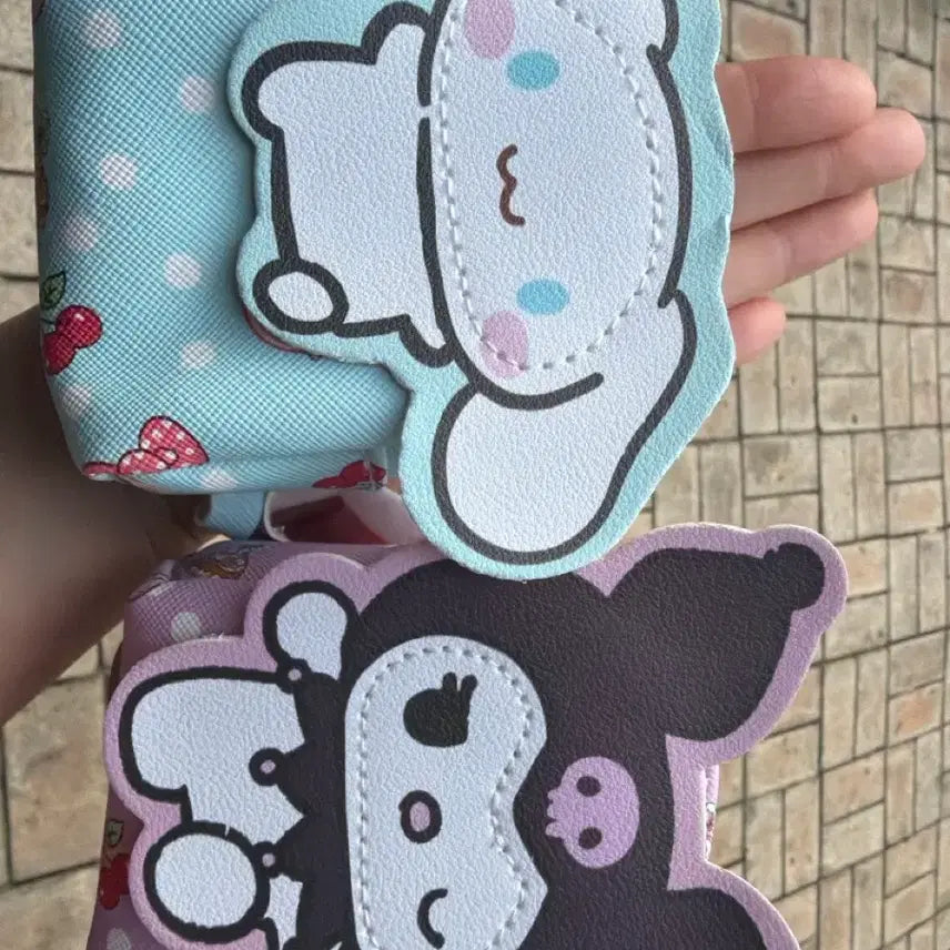 [BUNJANG] Kuromi Cinnamoroll Bag Keychain / 쿠로미 시나모롤 가방 키링