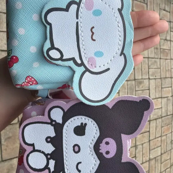 [BUNJANG] Kuromi Cinnamoroll Bag Keychain / 쿠로미 시나모롤 가방 키링