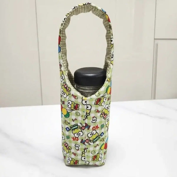 [BUNJANG] Keroppi Tumbler Bag / Water Bottle Pouch / 케로피 텀블러백,물병파우치