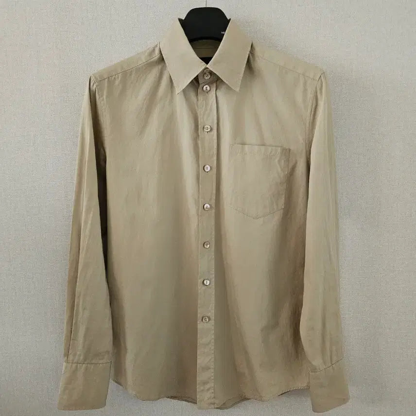 [BUNJANG] Jean Paul Gaultier Homme Regular Shirt Beige Size 48 / 장 폴 고티에 옴므 셔츠