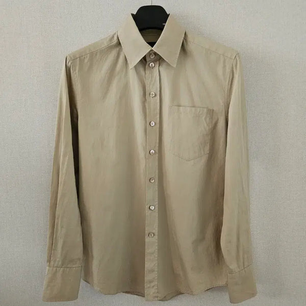 [BUNJANG] Jean Paul Gaultier Homme Regular Shirt Beige Size 48 / 장 폴 고티에 옴므 셔츠