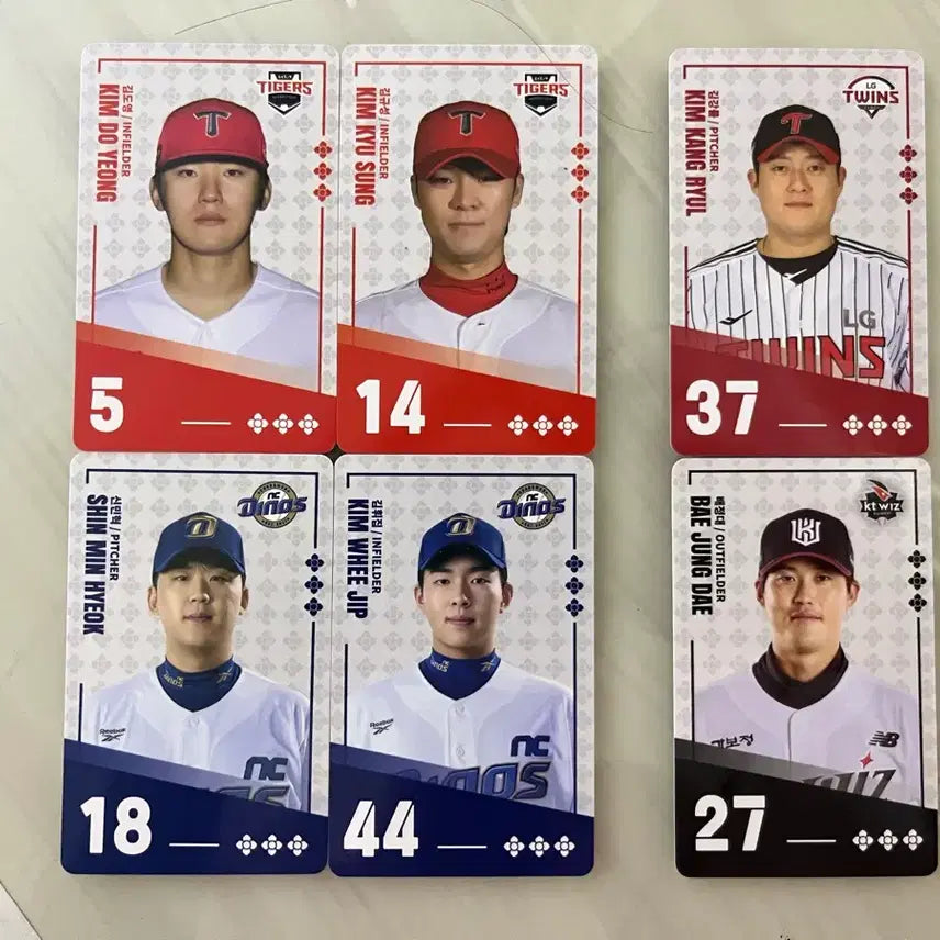 [BUNJANG] Paldo KBO Baseball Player Trading Cards (2023 Series) / 팔도 KBO 카드 (두산 교환 가능)
