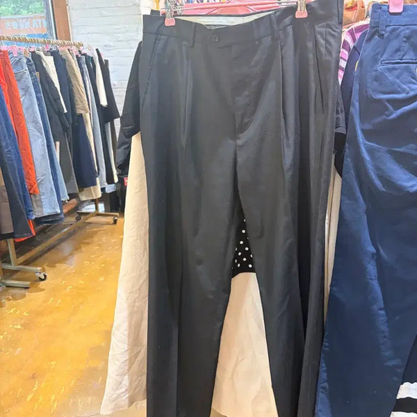 [BUNJANG] Giorgio Armani Black Slack Pants / 조르지오 아르마니 검정색 슬랙스 바지
