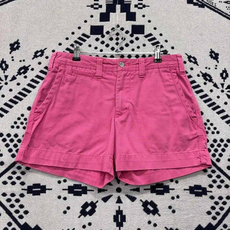 [BUNJANG] Ralph Lauren Pink Cotton Shorts Size 2 / 랄프 로렌 핑크 코튼팬츠 면 반바지 2 P00241
