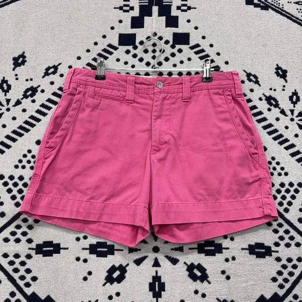[BUNJANG] Ralph Lauren Pink Cotton Shorts Size 2 / 랄프 로렌 핑크 코튼팬츠 면 반바지 2 P00241