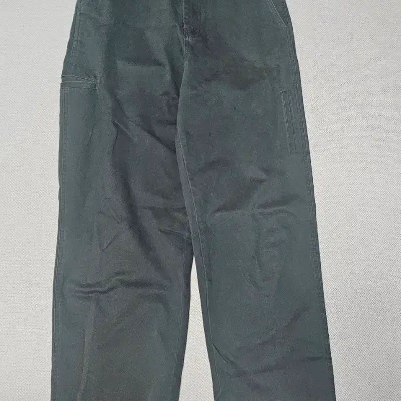 [BUNJANG] Poker Face Moleskin Pants Grey Olive Size 1 / 포커페이스 몰스킨 팬츠 그레이올리브 1사이즈