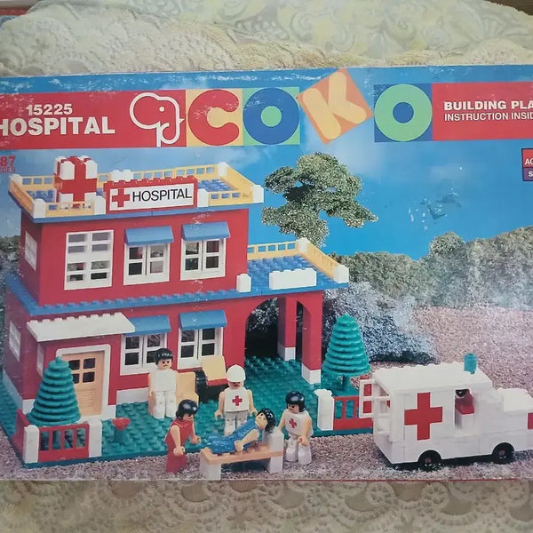 [BUNJANG] COKO Blocks Hospital Building Set (15225_HOSPITAL) / 레고(호환) - 코코(COKO)블럭 병원 (15225_HOSPITAL)