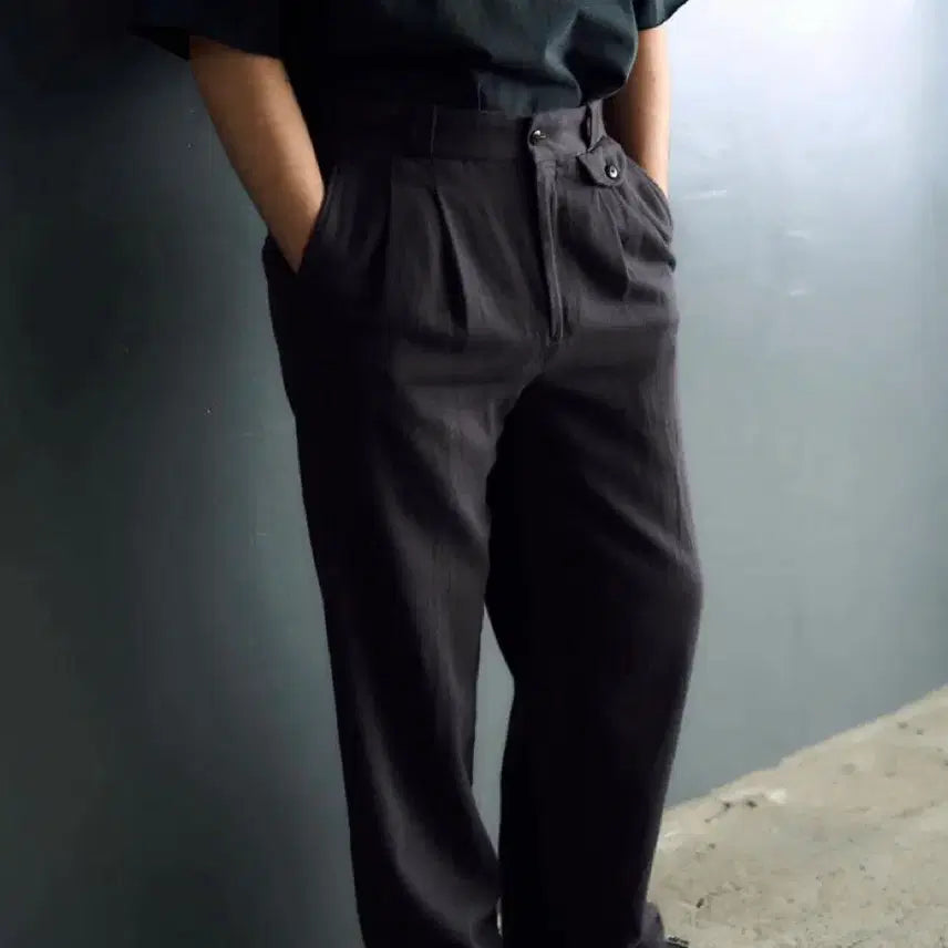 [BUNJANG] Matin Kim Kennedy Pants Charcoal Size 3 / 마티앤선즈 캐네디 팬츠 차콜 3사이즈