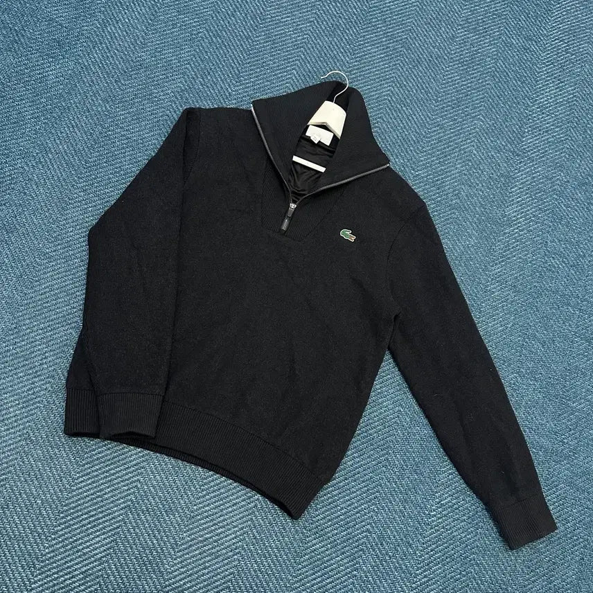 [BUNJANG] Lacoste Half-Zip Knit Sweater M / [M] 라코스테 반집업 니트 만원샵