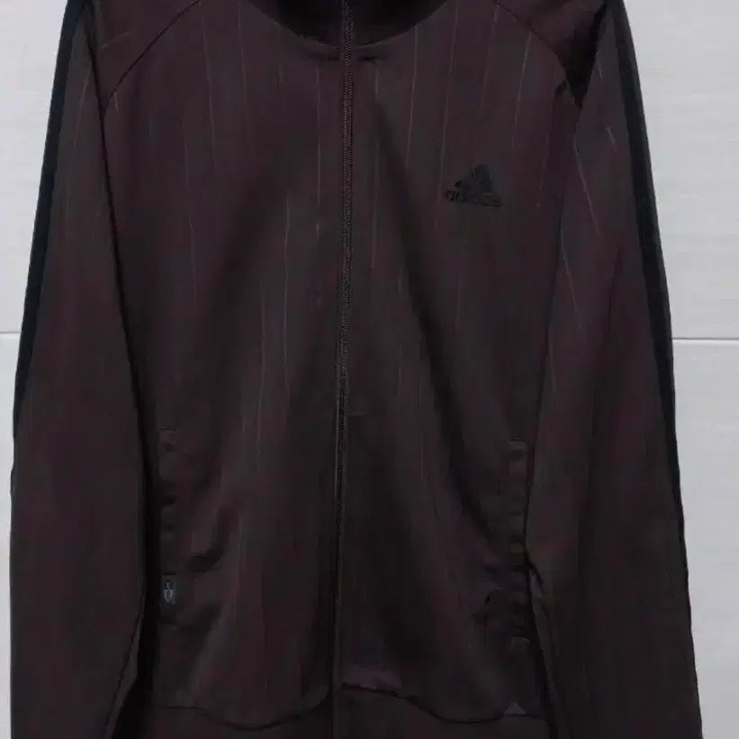 [BUNJANG] Adidas Track Top Jersey Zip-Up Brown L / 아디다스 희귀 브라운 갈색 밤색 트랙탑 저지 져지집업 100/L