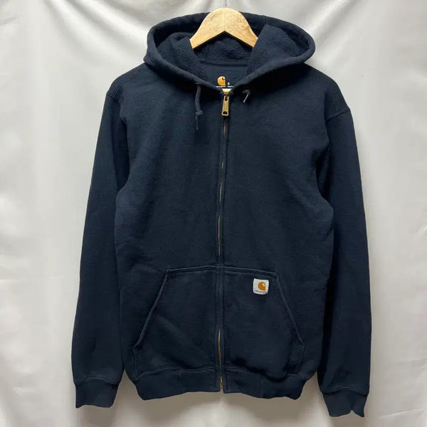 [BUNJANG] Carhartt Original Fit Navy Zip-Up Hoodie / [정품/S] 칼하트 오리지날핏 네이비 후드집업