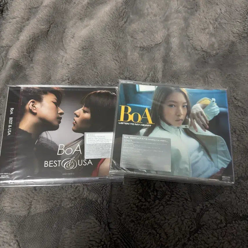 [BUNJANG] BoA Japanese Best Album & LISTEN TO MY HEART CD / 보아BoA 일본앨범 cd 팝니다.