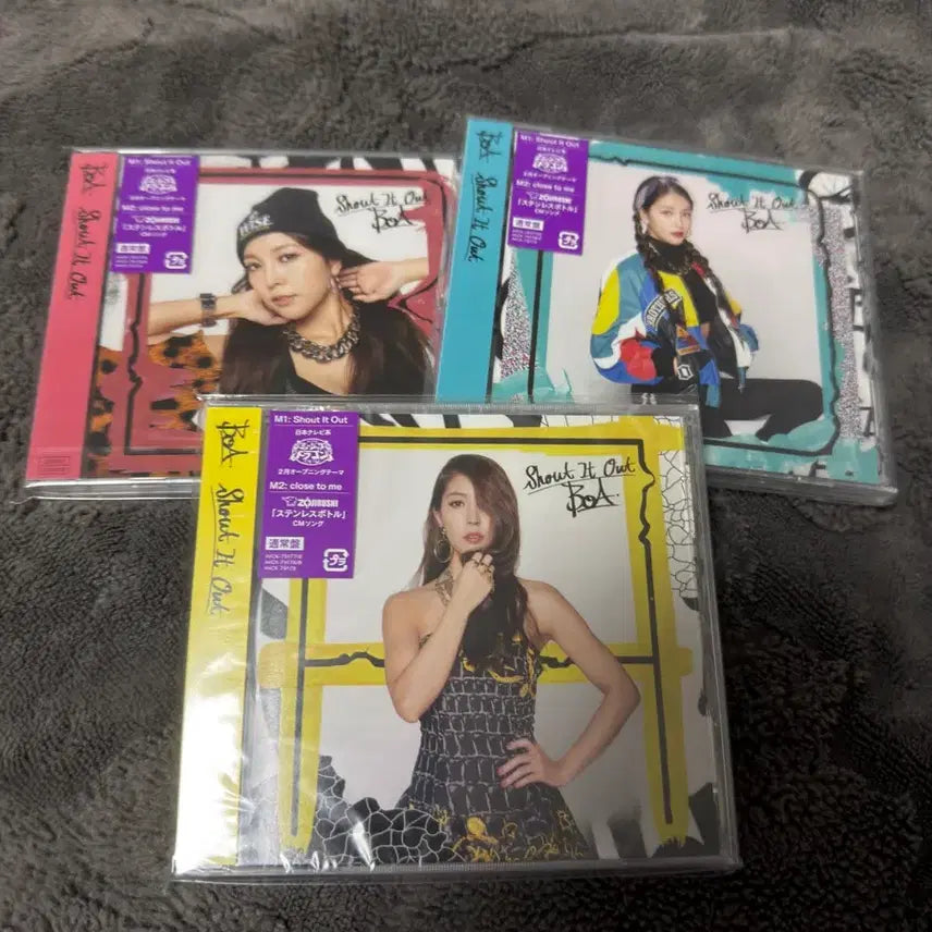 [BUNJANG] BoA Shout It Out CD 3-Set / 보아BoA shout it out cd들 팝니다.