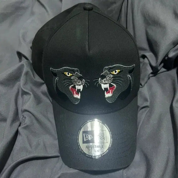 [BUNJANG] New Era Black Panther Embroidered Ball Cap / 뉴에라 블랙 팬서 자수 볼캡