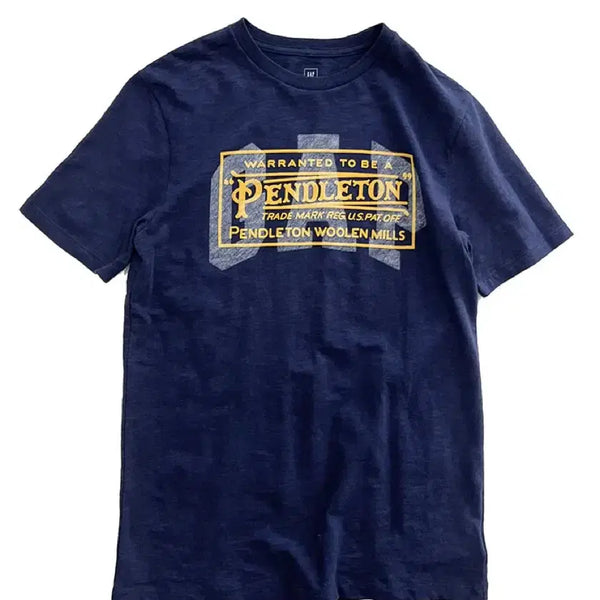 [BUNJANG] Pendleton x Gap Cotton Short Sleeve T-Shirt / 펜들턴x갭 반팔티