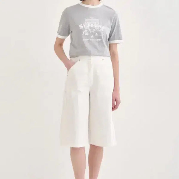 [BUNJANG] SJSJ White Denim Pants (Size 66) / [무료배송]한섬 SJSJ 데님 바지(66)